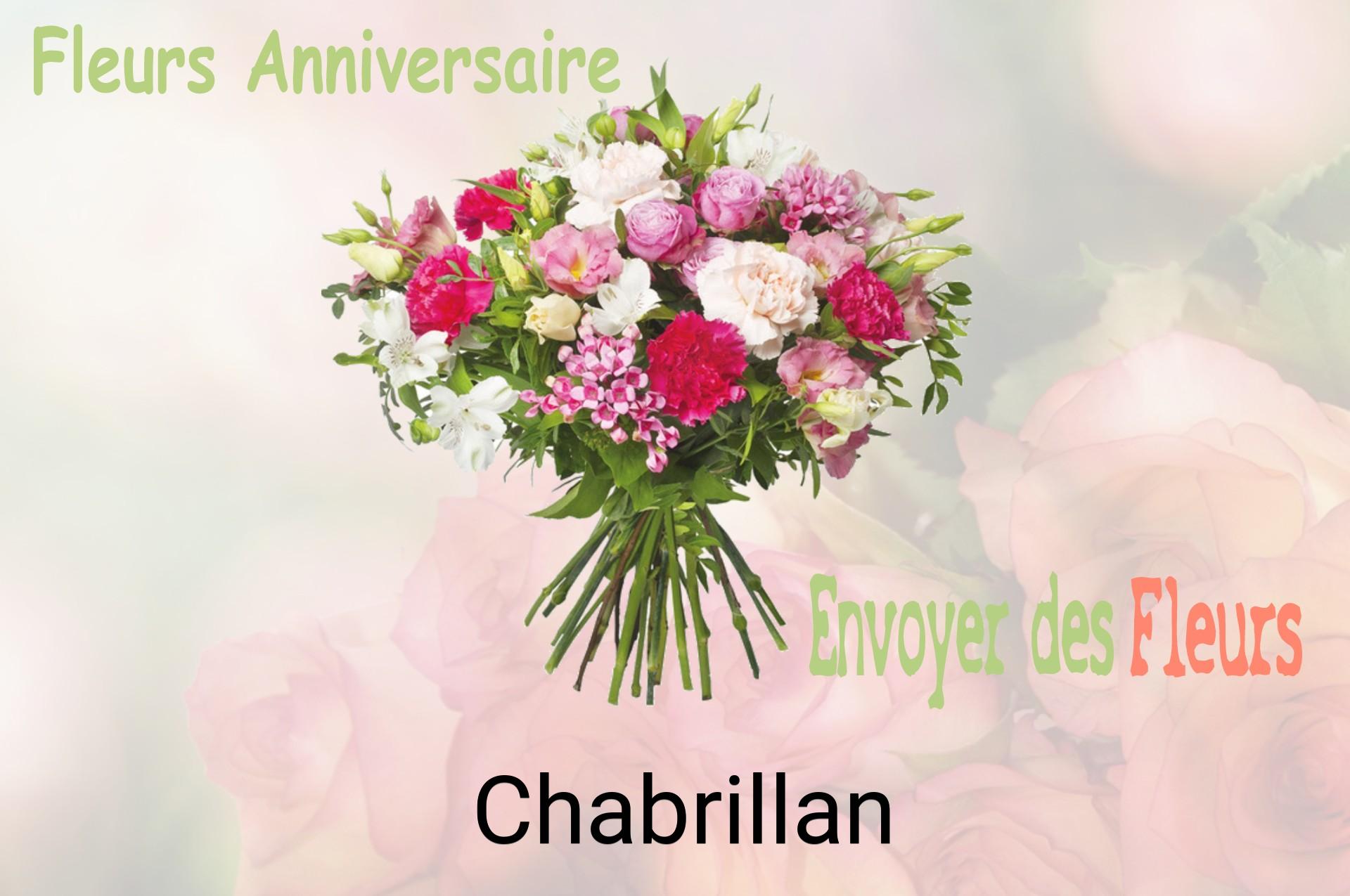 Bouquet de fleurs d’anniversaire livré à Chabrillan